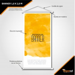 BANNER | 1,0 x 2,0 M